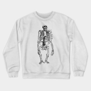 ...i'm fine - Gorilla Skeleton Crewneck Sweatshirt